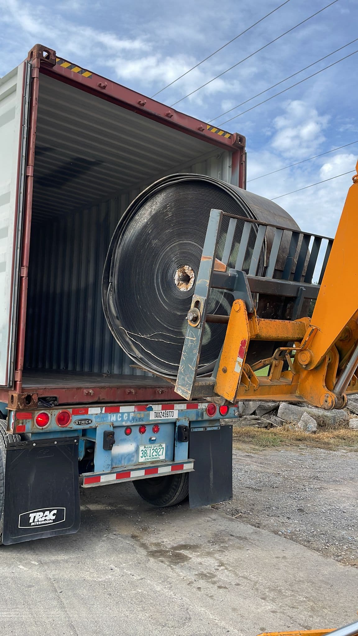 Multiple containers loaded